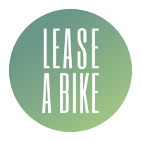 lease a bike logo green gradient